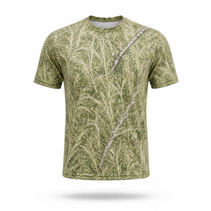 Camiseta de camuflaje táctica de verano unisex personalizada al por mayor OEM para entrenamiento al aire libre, camisetas de manga corta de camuflaje para hombre. - Product Image 5