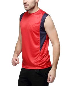 เสื้อกล้ามผู้ชาย Onstyle Sports คอกลม ผ้าถักเนื้อนุ่ม ระบายอากาศ แห้งเร็ว ผ้าฝ้าย 100% สวมใส่สบายๆ สำหรับเล่นกีฬา ปรับแต่งได้ - Product Image 2
