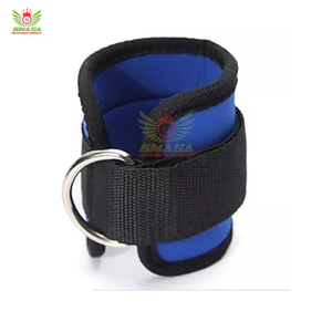 Customize Design Weightlifting <b>Ankle</b> Strap Adjustable Fit Leather With Buckle Comfortable Fitness Exercise <b>Ankle</b> <b>Support</b> Strap - Product Image 3