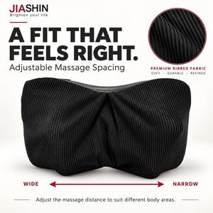Cojín de Masaje Shiatsu Negro Calefactor para Espalda, Relajante para Dolores de Cuello, Hombros, Cintura y Piernas, para Comodidad en el Hogar - Product Image 6
