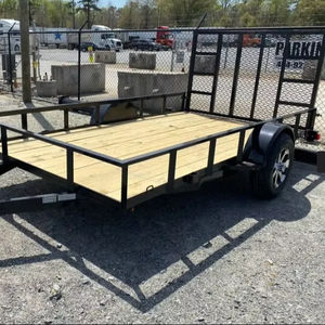 Remorque utilitaire haut de gamme 5 x 12, remorque utilitaire paysagère 3K à côtés hauts, livraison rapide et fiable - Product Image 1