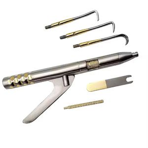 Juego de Curetas Ortopédicas de Acero Inoxidable con Puntas Intercambiables, Instrumento Quirúrgico Raspador de Huesos por QASIDEN INSTRUMENTS - Product Image 1