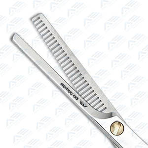 Tijeras de adelgazamiento de dientes, poda jerárquica, accesorios de herramientas de peluquería, tijeras de pelo con textura de adelgazamiento de acero inoxidable - Product Image 5