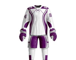 ชุดกีฬาฮอกกี้น้ำแข็งชาย คุณภาพสูง กันยับ ราคาสมเหตุสมผล กำลังเป็นที่นิยม ชุดฮอกกี้น้ำแข็งชาย น้ำหนักเบา - Product Image 1
