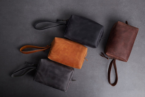 Organisateur de câbles en cuir en promotion, gestion des cordons avec logo personnalisé, accessoires de voyage pour technophiles, étui porte-fils, faible MOQ LCO-0060 - Product Image 4