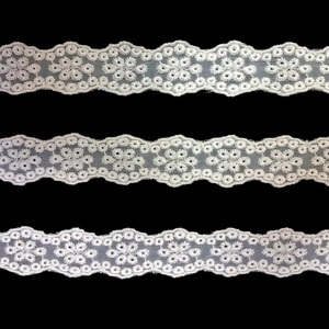 Dentelle florale brodée en organza de nylon de qualité supérieure, écologique, respirante et à séchage rapide, vente en gros P.C. JAIN - Product Image 1