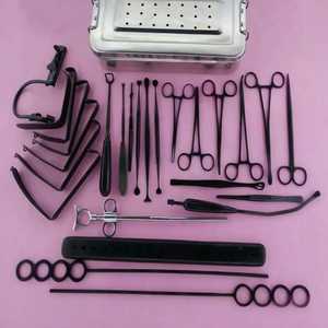 Kit d'instruments chirurgicaux pour amygdalectomie et adénoïdectomie, manuel, en acier inoxydable allemand, stérilisation haute température, CHIRURGICAL - Product Image 1