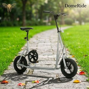 12 Inch Foldable Aluminum Alloy Fork & Rim 2 in 1 Kids Scooter Bike Steel <b>Frame</b> Disc Brake 6 Speed City Bike - Product Image 6