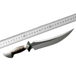 Cuchillo Bowie de alta resistencia con hoja de acero J2 y mango de micarta, cuchillo de supervivencia para exteriores, regalo para coleccionistas, cuchillo de camping, proveedor mayorista - Product Image 6