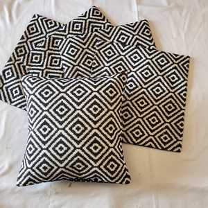 ปลอกหมอนอิงผ้าลินินสไตล์โบโฮ ขนาด 18x18 นิ้ว ลายทาง ตกแต่ง ถอดซักได้ - Product Image 6