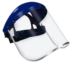 Protector Facial Transparente de PVC Antisaliva, Antipolvo, Respirable, con <span class=keywords><strong>Pantalla</strong></span>, Visores de Repuesto, Protector Facial a Prueba de Salpicaduras para Esquí - Product Image 3