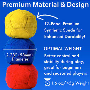 Hacky Sacks Clásicos Duraderos de Uso Diario, Alta Calidad, Ligeros, Hechos a Medida para Pedidos al por Mayor - Product Image 6