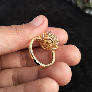 Affordable Freshwater Pearl Floral <b>Adjustable</b> <b>Ring</b> Free Size Open Band Pearl Jewelry <b>Ring</b> Resizable Supplier - Product Image 2