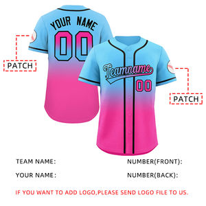 Venta al por Mayor de Camisetas de Béisbol Personalizadas con Logotipo Bordado, Transpirables, Estilo Nuevo - Product Image 3