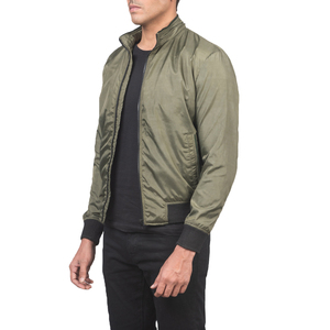 <b>Mens</b> Casual Satin Baseball <b>Jacket</b> Soft <b>Lightweight</b> Fashion Outerwear Ribbed Sleeve Street Inspired Coat For Daily Comfort Wear - Product Image 2