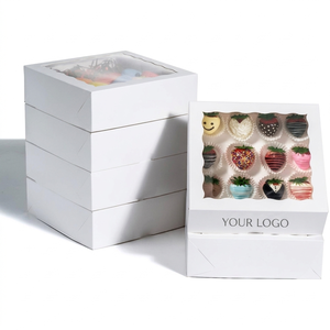 Boîtes en papier personnalisées pour chocolats, emballages alimentaires haut de gamme pour bonbons, truffes, coffrets cadeaux, pâtisseries et présentoirs de vente au détail en gros - Product Image 4