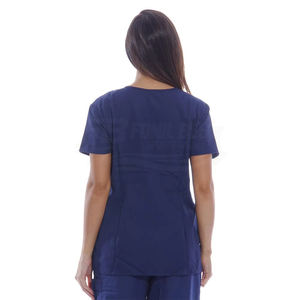 Blusas Médicas Ultra Suaves de Lona para Mujer, Uniformes de Enfermería con Bolsillos, Unisex para Adultos, Sin Costuras, para Uso Hospitalario - Product Image 4