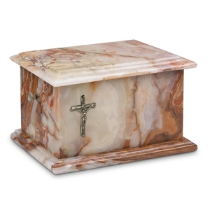 OEM ODM European Style Multi Color Handcarved Onyx Urn for Funerals 200 220 Cubic Inch Capacity Low Price Custom Logo Design - Product Image 3