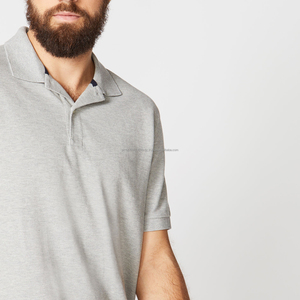 เสื้อเจอร์ซีย์สีพื้นแขนสั้นสำหรับผู้ชายเสื้อยืดผ้าฝ้าย100% ลำลองใส่ได้พอดีกับฤดูร้อน - Product Image 2