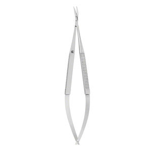 Best Quality Micro Scissors Curved Sharp Sharp 160 mm 6 14 Inch Surgical Scissors Micro Sharp Blade Scissor By <b>Blush</b> Surgical - Product Image 4