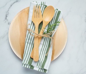 Assiettes à collation écologiques compostables en feuille de palmier d'arec de 5 pouces, vaisselle durable pour desserts 2026 - Product Image 1