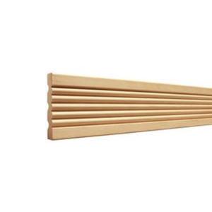 High-End Solid Wood Trim Profiles Baseboard Crown Moulding for Interior Wall Finishing Wall <b>Ceiling</b> Decoration - Product Image 1
