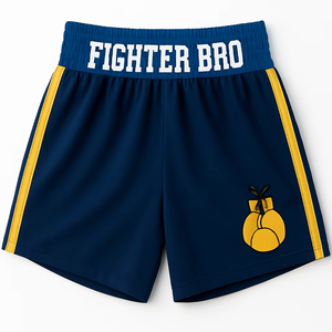 Pantalones Cortos de Boxeo Deportivos, Tela de Poliéster, Diseño Personalizado, Logotipo Bordado por Sublimación, Ropa de Combate Transpirable, Talla Personalizada - Product Image 1