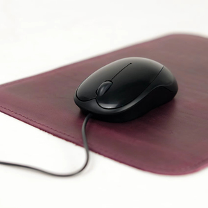 Low MOQ Leather <b>Mouse</b> <b>Pad</b> <b>Custom</b> Logo Desk Mat Fast Shipping Factory Direct Supply For Sellers LMPD-0032B - Product Image 1