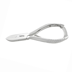 Coupe-cuticules en acier inoxydable chirurgical, outil de manucure professionnel, coupe-ongles avec verrouillage et ressort, 120 mm, outils de fabrication de bijoux - Product Image 1