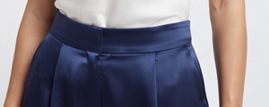 Pantalon ample en satin 100 % soie pour femme, coupe décontractée, longueur intégrale, mode estivale, taille oversize, jambe large, jogging - Product Image 4