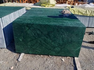 Grandes dalles de marbre dolomite vert forêt polies, haute résistance, design moderne, pour comptoirs d'appartement/hôtel/villa, garantie 2 ans - Product Image 5