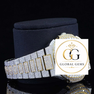 High Quality Baguette Moissanite Diamond Analog Quartz Watch with Square Shape Stylish Timepiece for Collectors at Good Price - Product Image 6