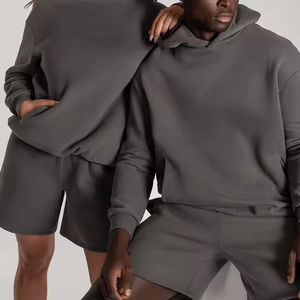 Veste à capuche 100% coton, imprimée sur mesure, avec poche, fermeture éclair sur le devant, unisexe, décontractée, pour l'été, coupe classique, couleur unie - Product Image 2