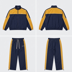 Wholesale Pakistan Windbreaker Tracksuit Set Custom Logo <b>Nylon</b> Jacket <b>Pants</b> Bulk - Product Image 3