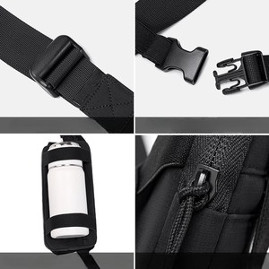 กระเป๋าคาดลำตัวโพลีเอสเตอร์กันน้ำ ดีไซน์เรียบง่าย ทันสมัย ใช้งานได้จริง เหมาะสำหรับทุกเพศทุกวัย สำหรับใส่สินค้าส่งออกจากเวียดนาม - Product Image 5