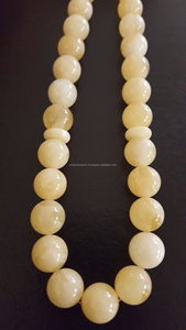 Tasbih élégant en résine ivoire, perles de prière islamiques rondes, Subha Misbaha pour Dhikr, méditation, prière musulmane, chapelet par SmarkExports - Product Image 3