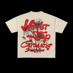 Camisetas Deportivas de Moda con Diseño Personalizado, 100% Algodón, Cuello Redondo, Corte Holgado para Hombre, Precio al por Mayor - Product Image 3