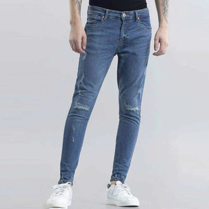 Jean pour homme de qualité supérieure, séchage rapide, coupe slim, prix bas, tissu confortable, jean en denim pour homme - Product Image 1