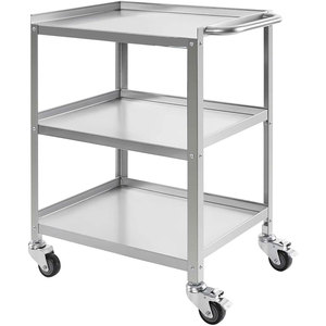 Chariot de transport d'instruments médicaux à poussée facile, structure stable, utilisation fluide - Product Image 1