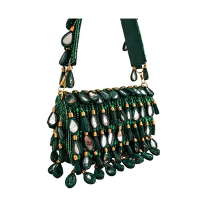 Nouvel Arrivage Sac de Soirée pour Femme en Mosaïque de Pierre Indienne Faite à la Main, avec Fermoir en Laiton, Doublure en Soie et Bandoulière Unique – Vente en Gros - Product Image 1