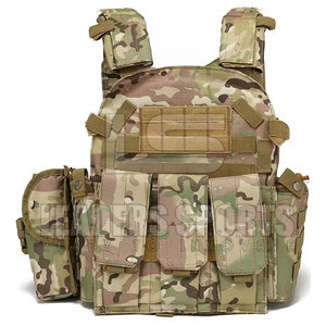 Nouvelle arrivée, gilet tactique grande taille, respirant, en polyester, gilet tactique à séchage rapide - Product Image 3