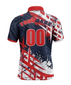 Camiseta Deportiva Personalizada OEM con Estampado por Transferencia Térmica, Tejida, Informal, Sólida, Transpirable, que Absorbe la Humedad, para Equipos Deportivos - Product Image 2