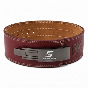 Ceintures de musculation en cuir de vachette personnalisées avec logo OEM - Boucle réglable antidérapante, protection avancée pour l'entraînement en salle de sport - Product Image 3