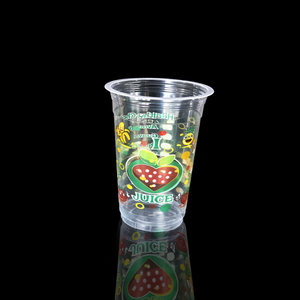 Vaso de Plástico PP de Polipropileno de 16 oz con Impresión Personalizada, Tamaño Mediano Natural para Té Helado, Hecho en Indonesia - Product Image 3