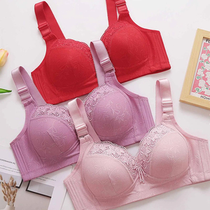 Large Size Women's Sexy Lace Seamless Sports <b>Bra</b> Comfortable Breathable Beauty Back Vest One-Piece Wire-Free Women Sexy <b>Bra</b> - Product Image 5