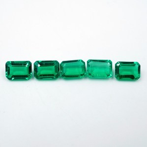 HAYAAT GEMS มรกตสีเขียวธรรมชาติ 4.60 กะรัต ทรงคุชชั่น (7x5 มม.) สำหรับทำเครื่องประดับ - Product Image 5