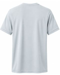 เสื้อยืดกีฬาผู้ชายสีเทาอ่อน แห้งเร็ว ระบายอากาศได้ดี น้ำหนักเบา เหมาะสำหรับออกกำลังกาย วิ่ง ฟิตเนส เทรนนิ่ง และกิจกรรมกีฬาอื่นๆ - Product Image 2