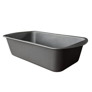 Nonstick 9x5x2.7 Inch <b>Large</b> Bread Loaf <b>Pan</b> Gray Bakeware Set for Meatloaf 2 Pack - Product Image 3