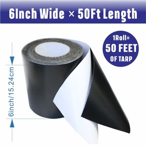 キャンバスおよび日除け修理のための高い接着剤のビニールのタープのパッチテープ - Product Image 2