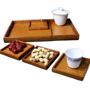 Bandeja de Té de Bambú Sólido Estilo Japonés Hecha a Mano, Sostenible para Uso en Cocina y Escritorio, Ceremonia y Servicio de Té Zen - Product Image 2